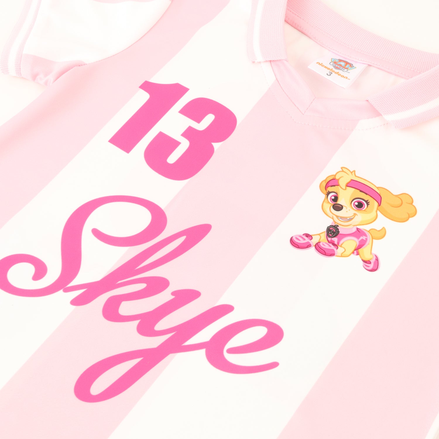 Conjunto Futbol Niña Skye Rosado Paw Patrol